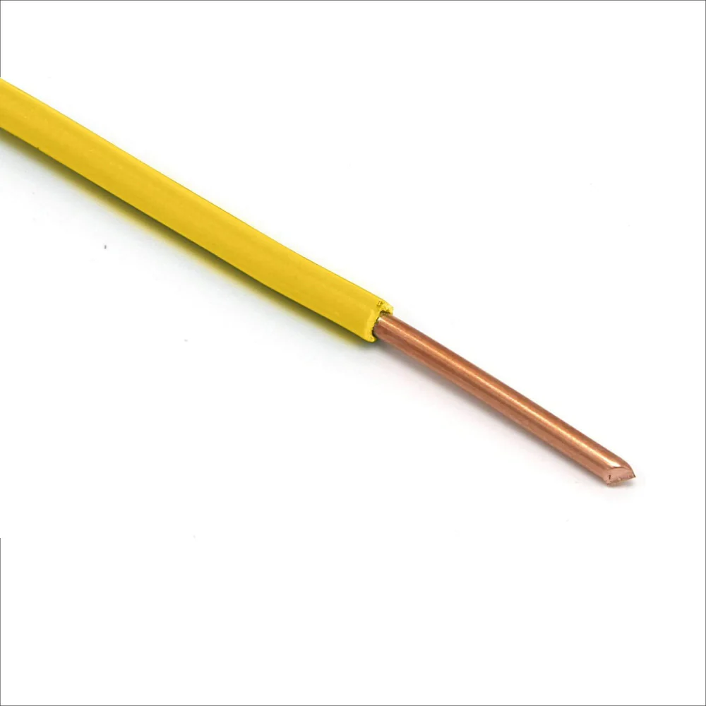 ALAMBRE #12 THHN AMARILLO  GENERAL CABLE
