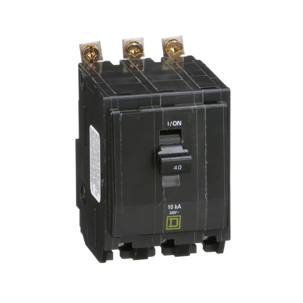 BREAKER QOB 40A 3P 10KA@240V 8-2AWG QOB340