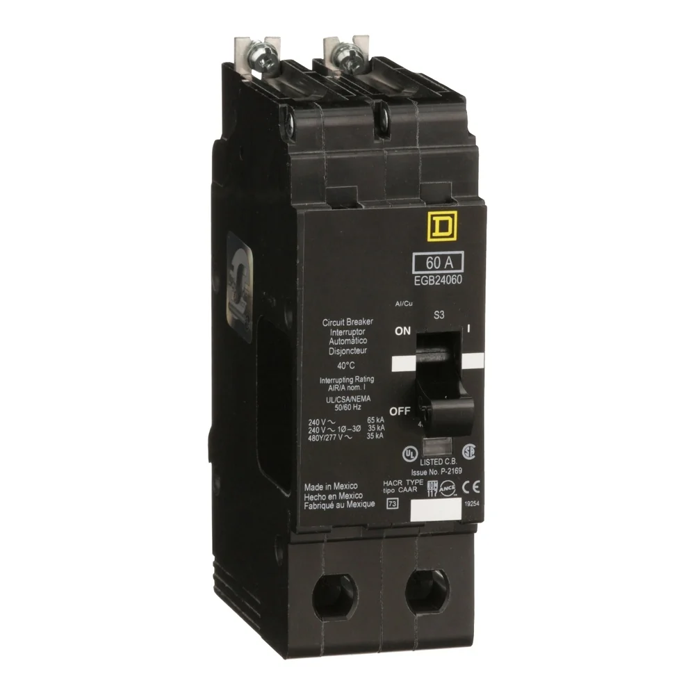 BREAKER EGB 60A 2P 35KA@480V 65KA@240V 14-2/0AWG EGB24060