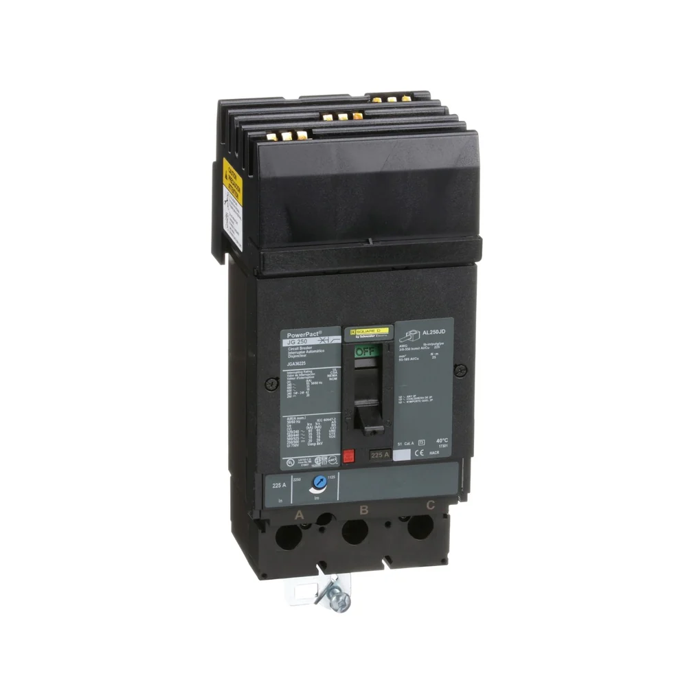 BKR IL JGA 225A 3P 35KA@480V 65KA@240V 4.5" 3/0-350MCM JGA36225
