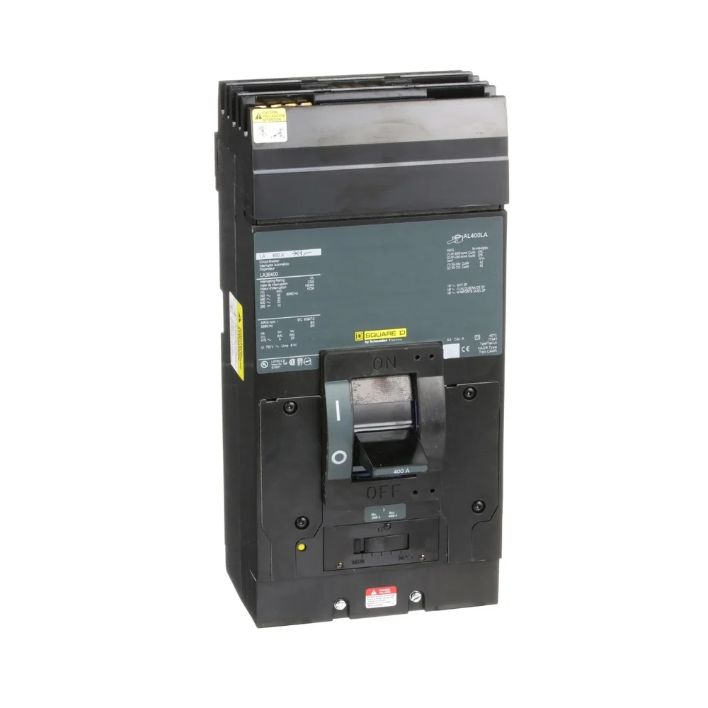 BKR IL LA 400A 3P 30KA@480V 42KA@240V 6" (1)1-600MCM / (2)1-250MCM LA36400