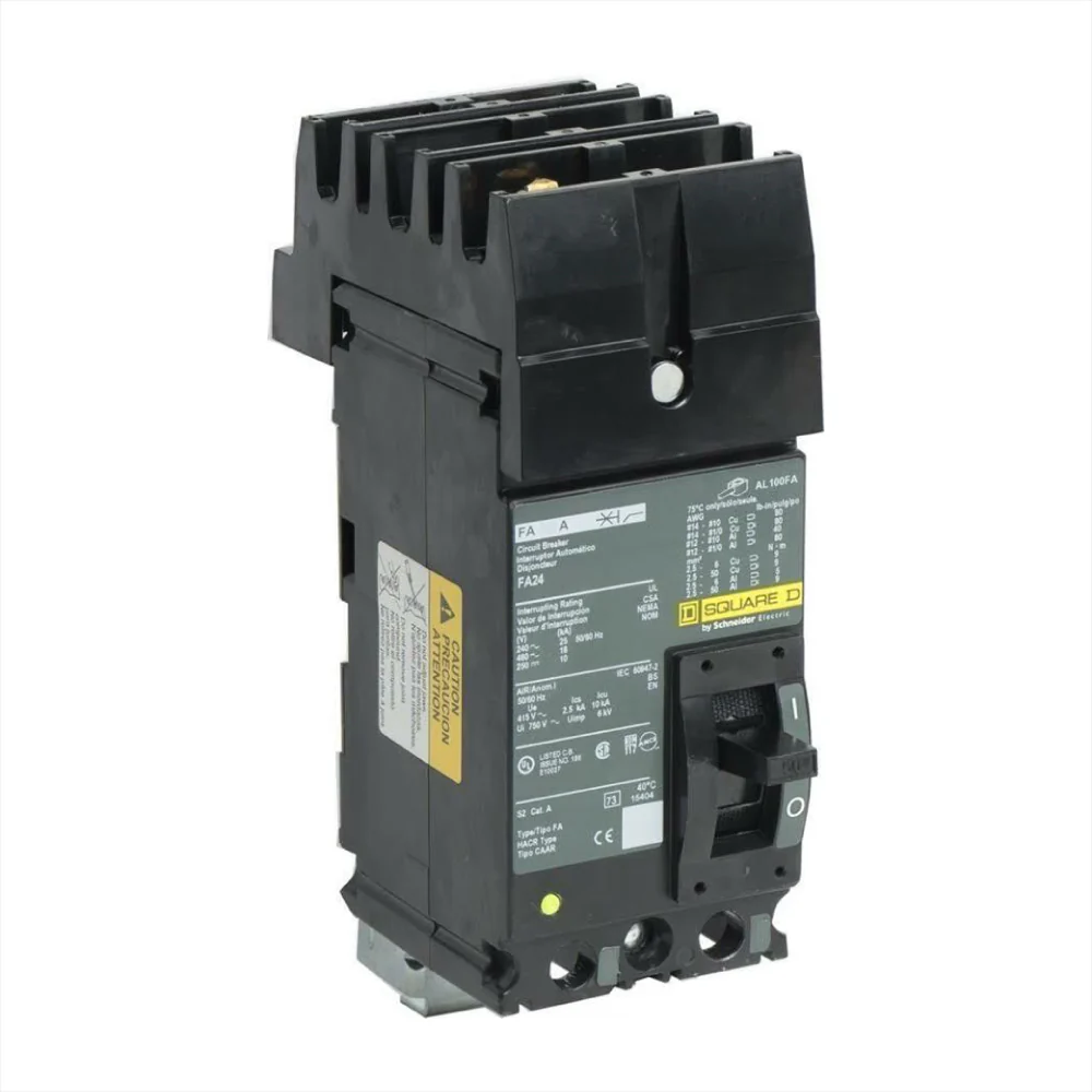 BKR IL FA 80A 2P AB 18KA@480V 25KA@240V 3" 14–1/0AWG Cu / 12–1/0AWG Al FA24080AB