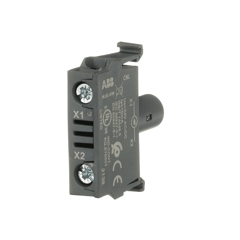 BLOQUE D/LAMP MLBL-01W 24V AC/DC 1SFA611621R1015