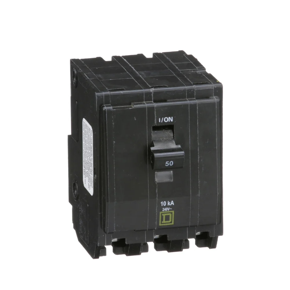 BREAKER QO 50A 3P 10KA@240V 8-2AWG QO350