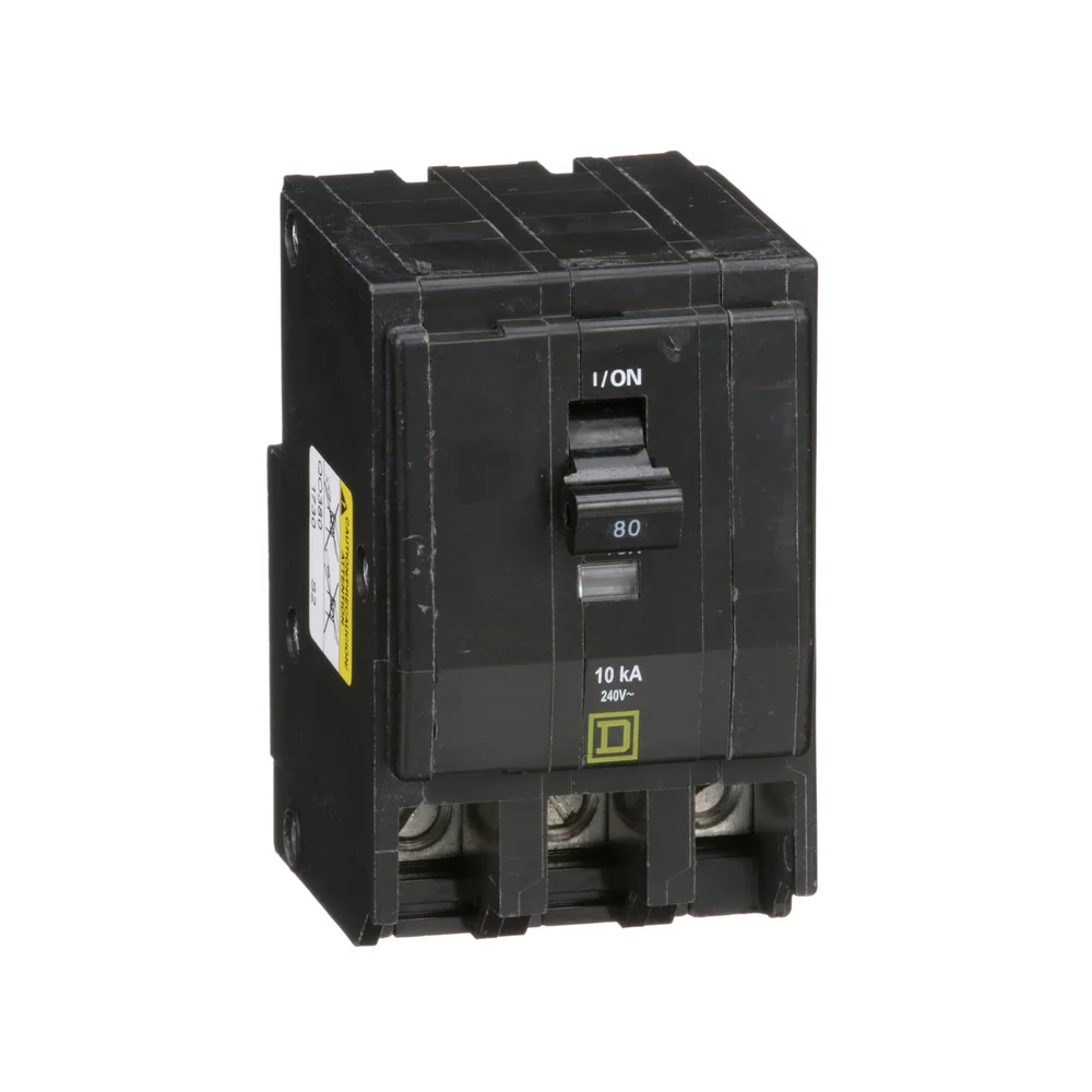 BREAKER QO 80A 3P 10KA@240V 4-2/0AWG QO380