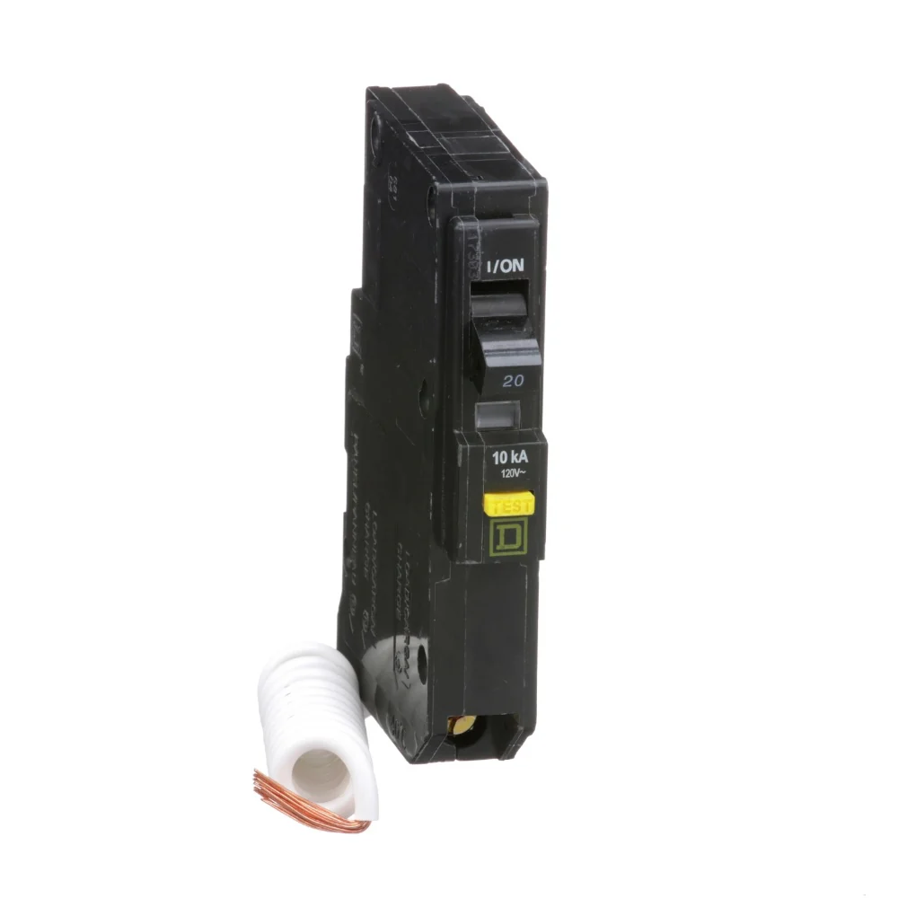 BREAKER QO 20A 1P 10KA@240V FALLA TIERRA 14-8AWG CU / 12-8AWG AL QO120GFI