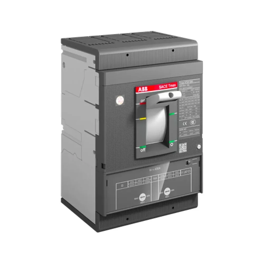 BREAKER XT5N TMAX 400A 3P TMA 480VAC@35kA 240VAC@65kA 1SDA102444R1