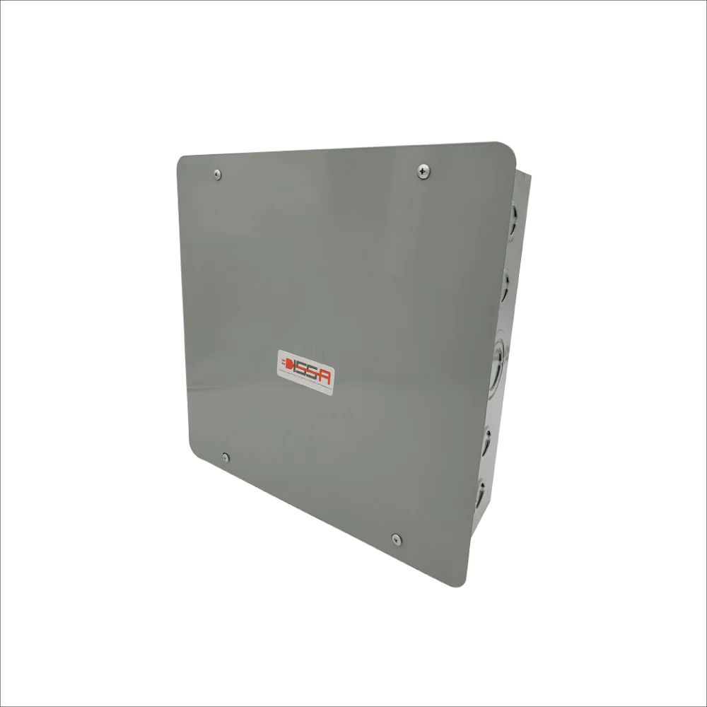 CAJA DE PASO 12X12X4 C/T PLANA NACIONAL