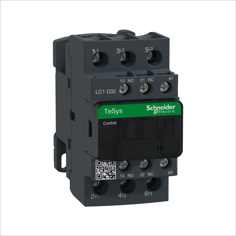 CONTACTOR AC-3 32A/AC-1 50A 120VAC (LC1D32FE7)