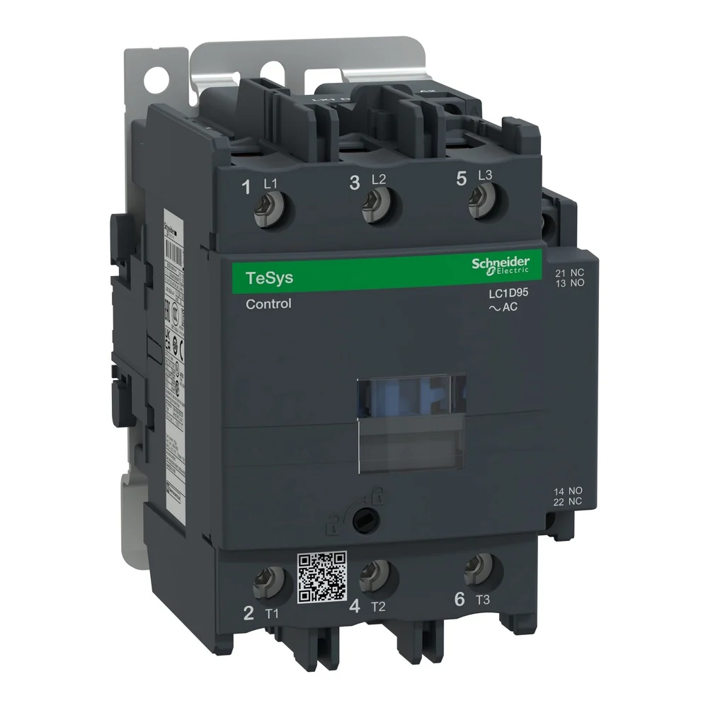 CONTACTOR AC-3 95A/AC-1 125A 120VAC (LC1D95FE7)
