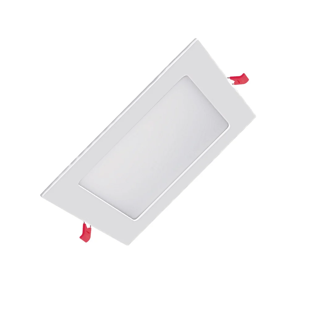 LAMPARA LED CUADRADA 12W 6.5K 85-277V RCA