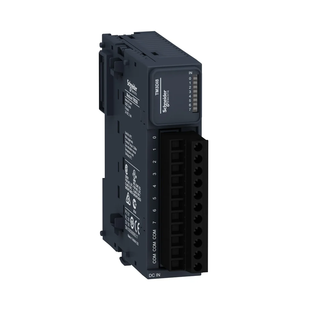 MODULO DE EXPANSION PARA M221 DE 8 ENTRADAS DIGITALES 24VDC (TM3DI8)