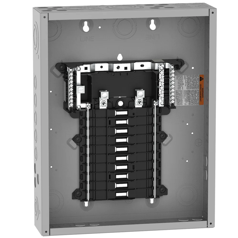 CENTRO DE CARGA 125A 20E 1F 120/240V N1 T/FLUSH 6-2/0AWG QO120L125PGC