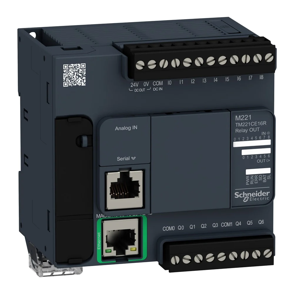 PLC M221 10E/6S RELAY 110-240VAC (TM221CE16R)