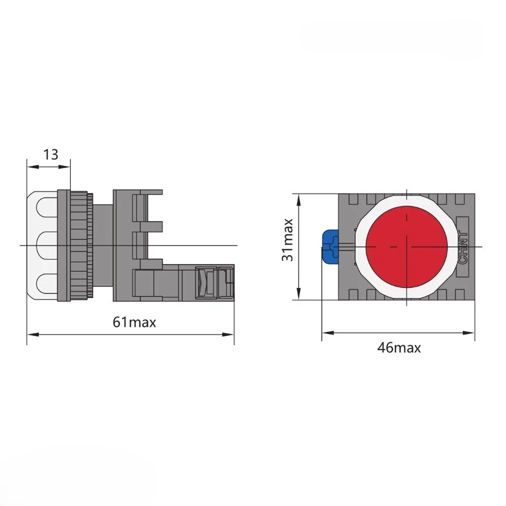 PULS ROJO PLAST INC NP8-01BN/4