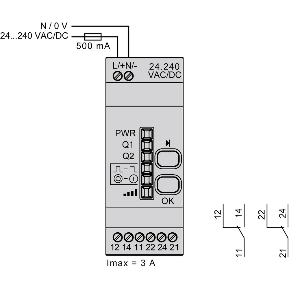 PULSADOR INALAMBRICO CON RECEPTOR 24-240V (XB5RMA04) - Image 2