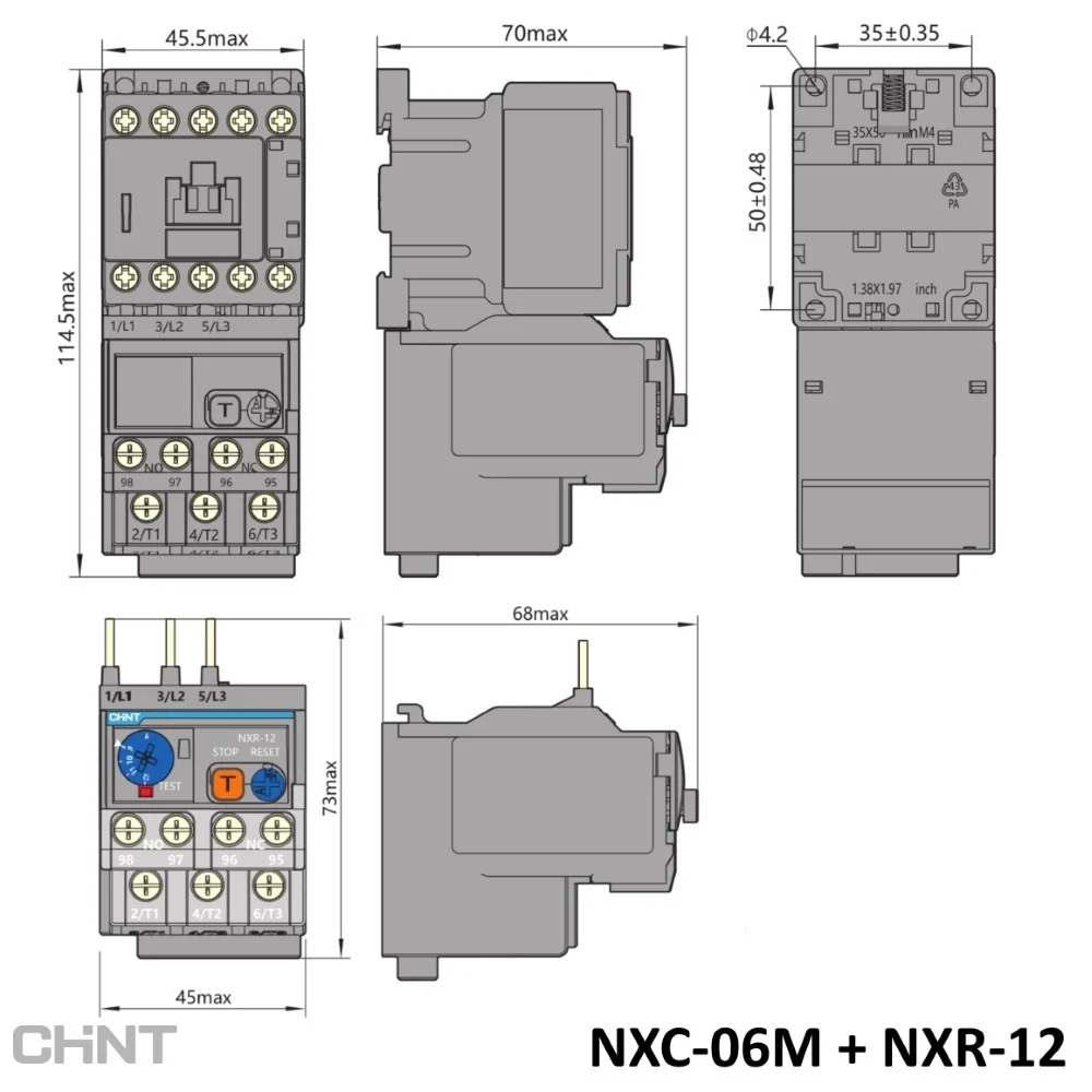 RELAY TERMICO 1-1.6A NXR-12 - Image 2