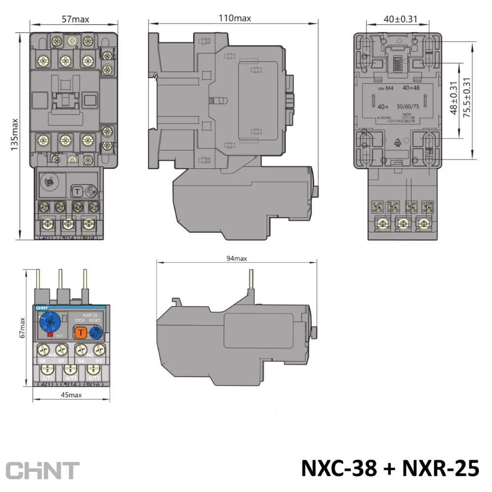 RELAY TERMICO 9-13A NXR-25