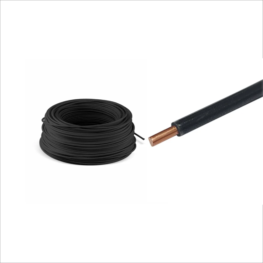 ROLLO ALAMBRE 152.4M #12 NEGRO