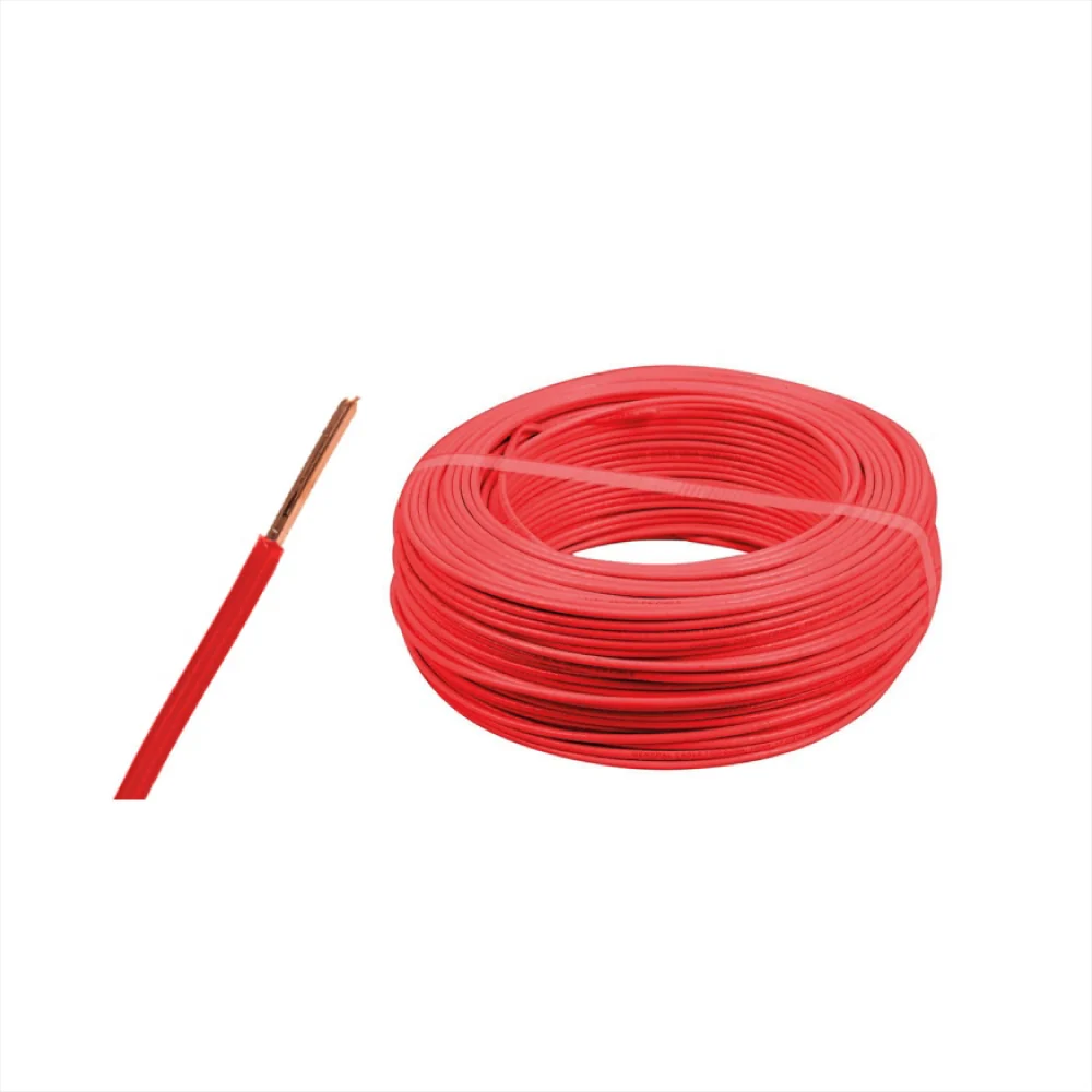 ROLLO ALAMBRE 152.4M #14 ROJO