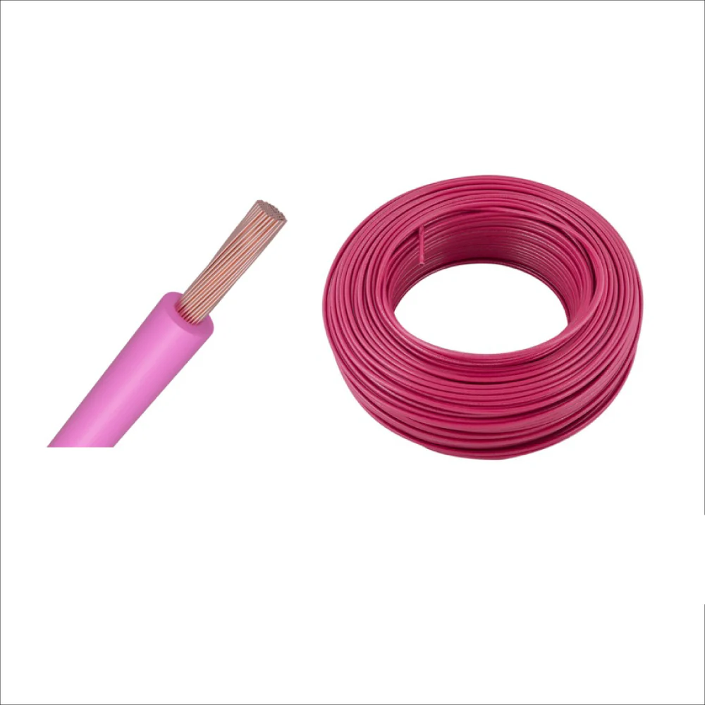 ROLLO CABLE 152.4M #16 STD ROSADO