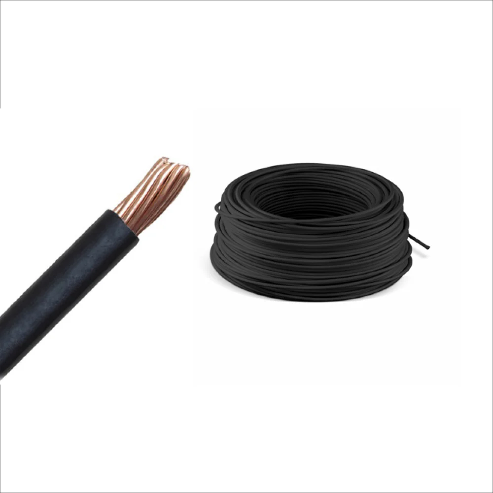 ROLLO CABLE 152.4M #2 NEGRO