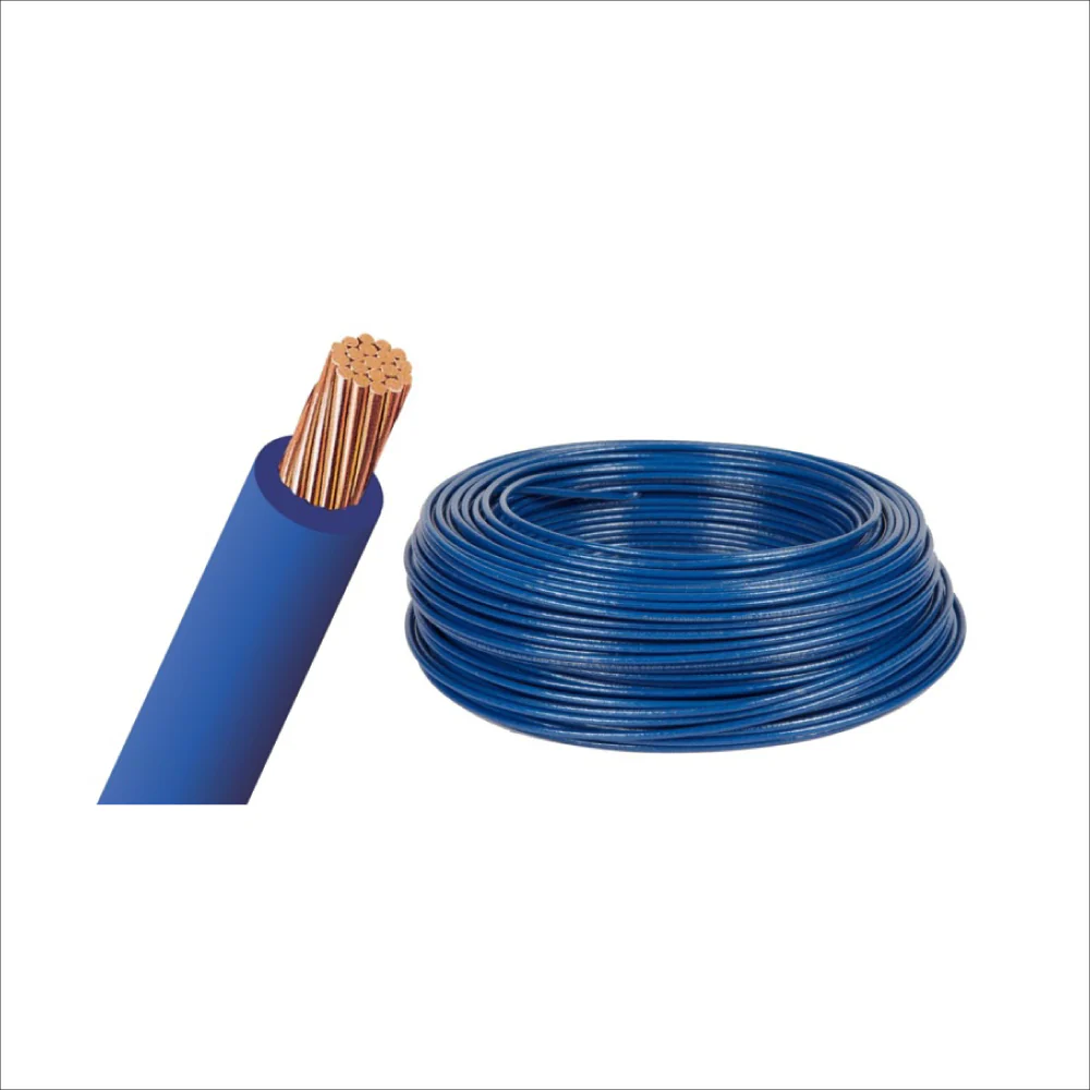 ROLLO CABLE 152.4M #4 AZUL