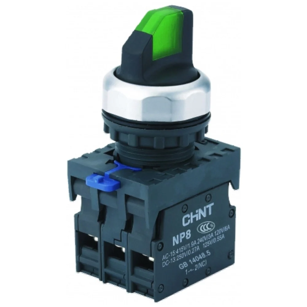 SELECTOR 3POS VERDE NP8-20X/31