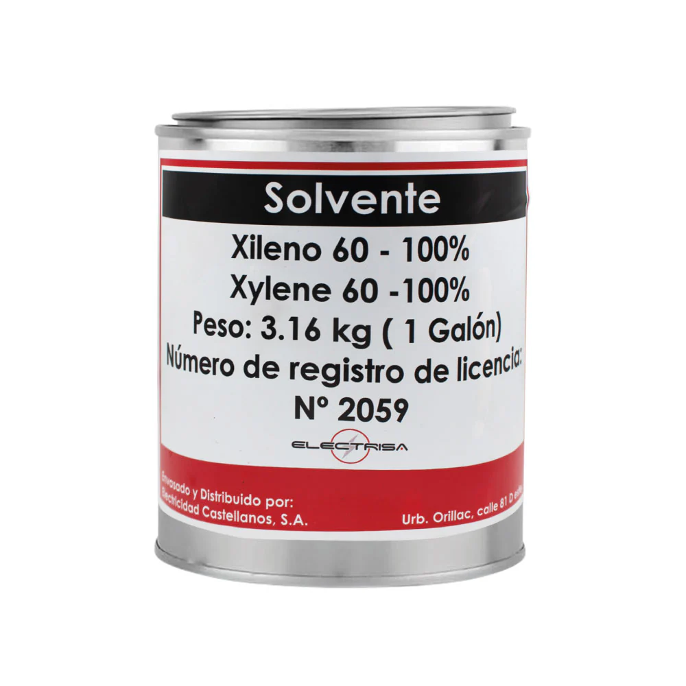 SOLVENTE XYLOL 3.785L (1GAL)