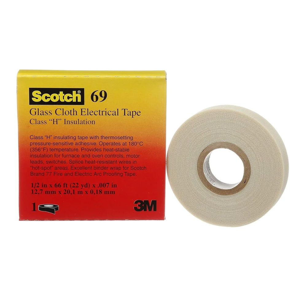 TAPE FIBRA VIDRIO 180C 3M #69