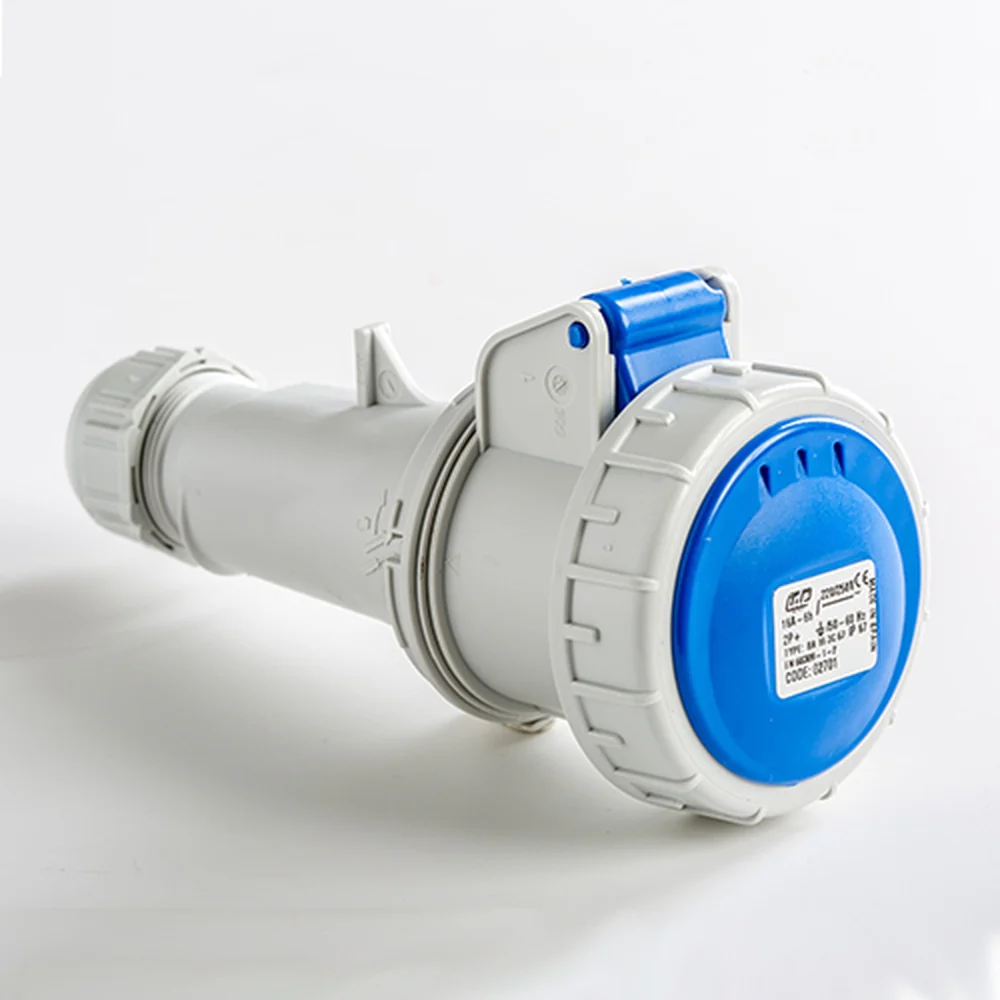 TOMA PARA CORDON 16A 2P+T 220V 02701